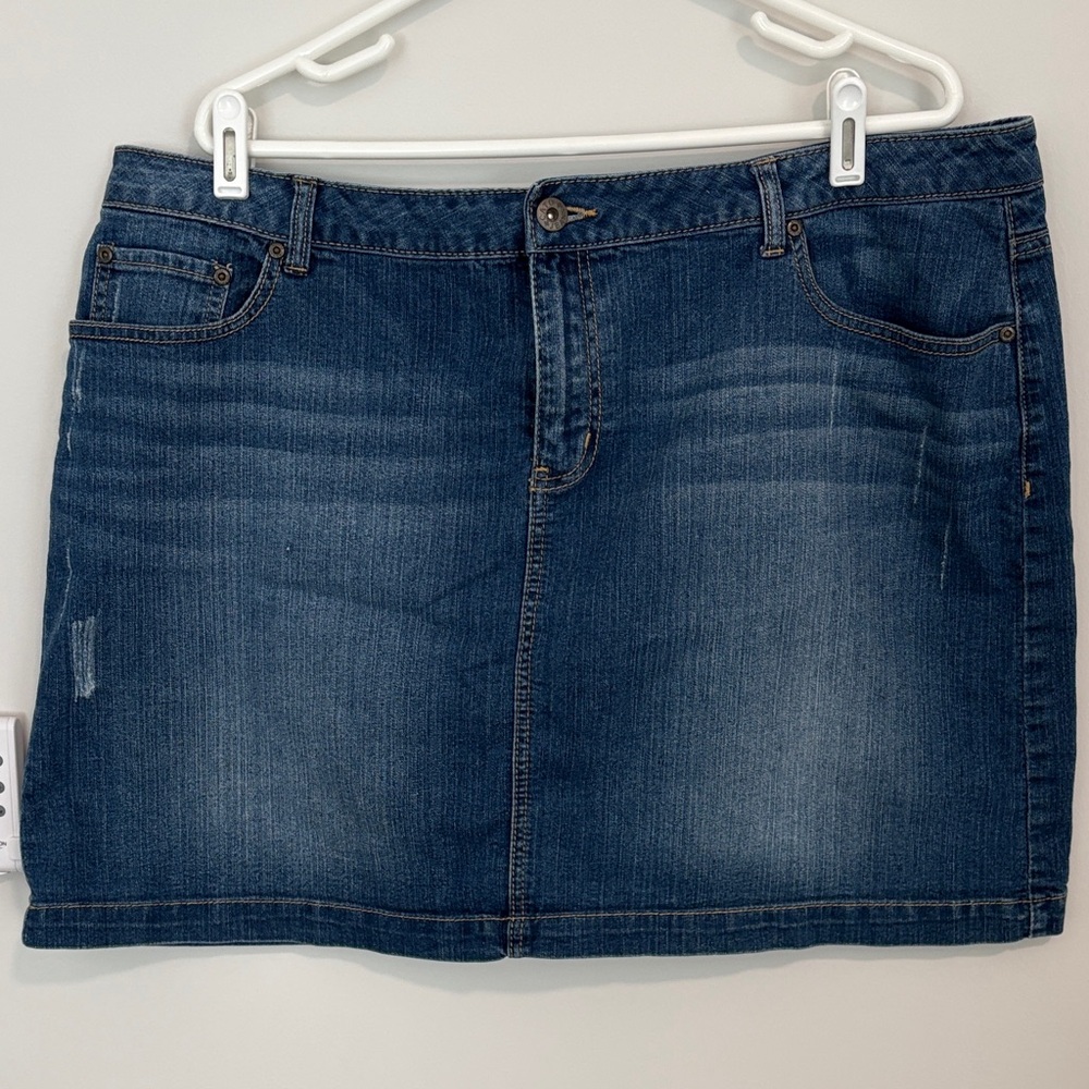 Cato Classic Blue Mini Skirt